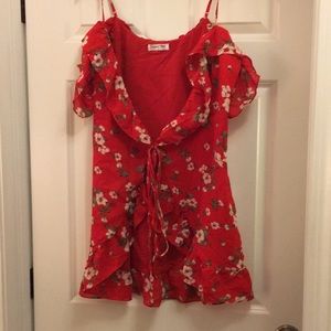 Floral beach cover up!